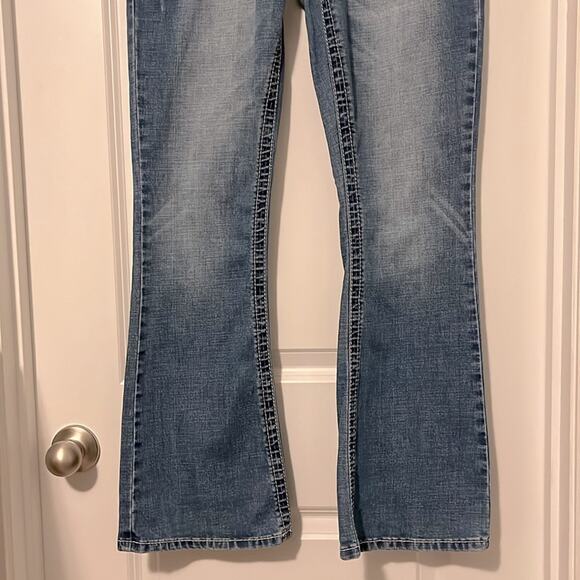 Seven7 Y2K Embellished Bootcut Jeans Women’s Size 10 - Picture 4 of 11